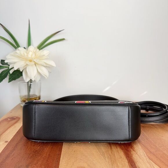 NWT Coach Teri Shoulder Bag and Snap Wallet With Heart Bolt Print - Picture 5 of 11